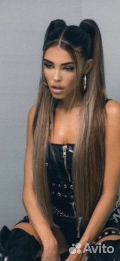 Хвост шиньон / накладной хвост на резинке