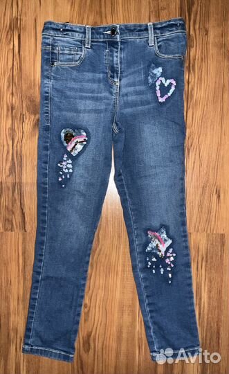 Джинсы Next 128 для девочки