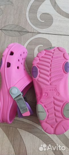 Crocs сабо для девочки 33-34