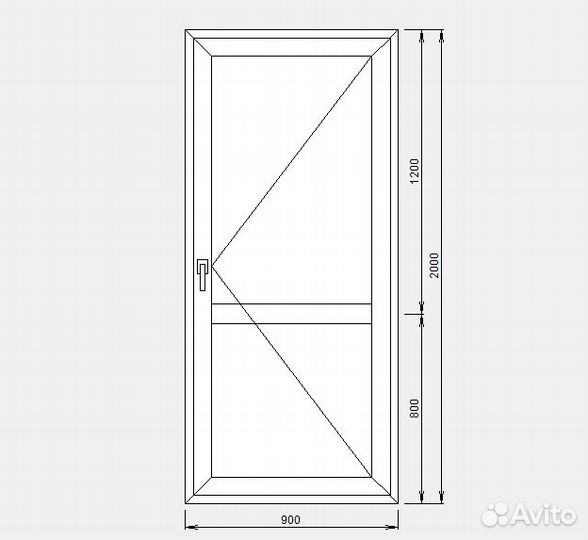 Пластиковая дверь. Дверь пвх