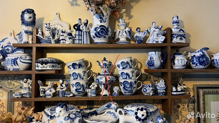 Фарфоровая посуда Гжель