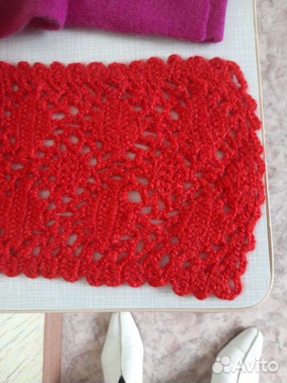 Комплект шапка, шарф ручная работа(новые)