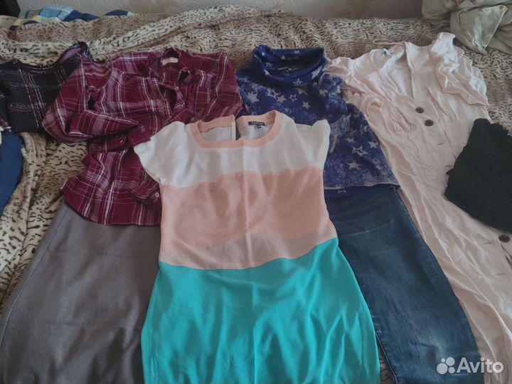Фирменные вещи пакетом 40-42