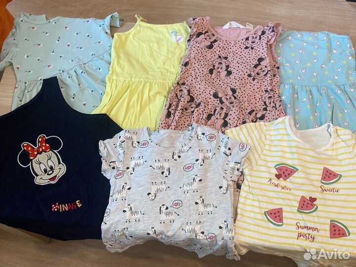 Вещи пакетом на девочку 92