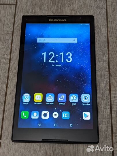 3 планшета Lenovo (под ремонт или запчасти)