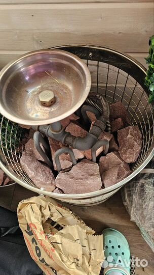 Электрокаменка экм-6кВт 220/380 экм-6 нерж.сетка