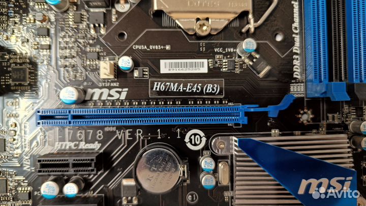 Материнская плата MSI H67ma e45(B3)