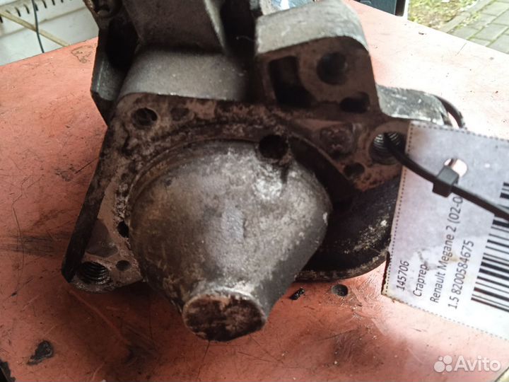 Рено Меган 2 стартер 1.5