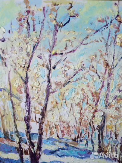 Картина маслом пейзаж