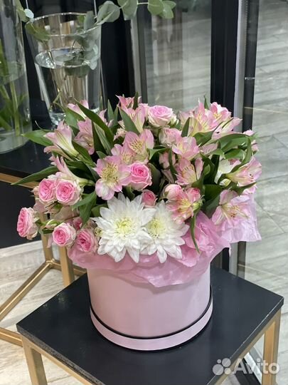 Живые цветы букеты