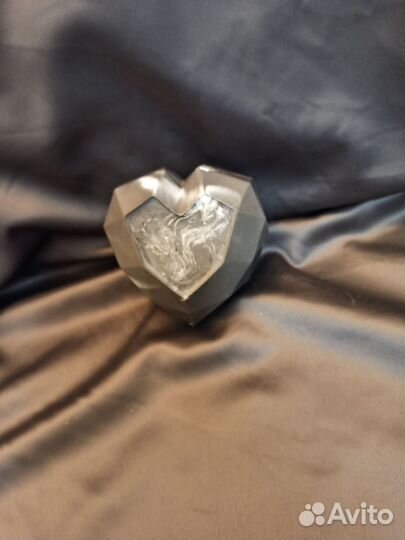 Шкатулка гипсовая сердце