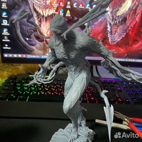 Карнаж фигурка на 3д принтере