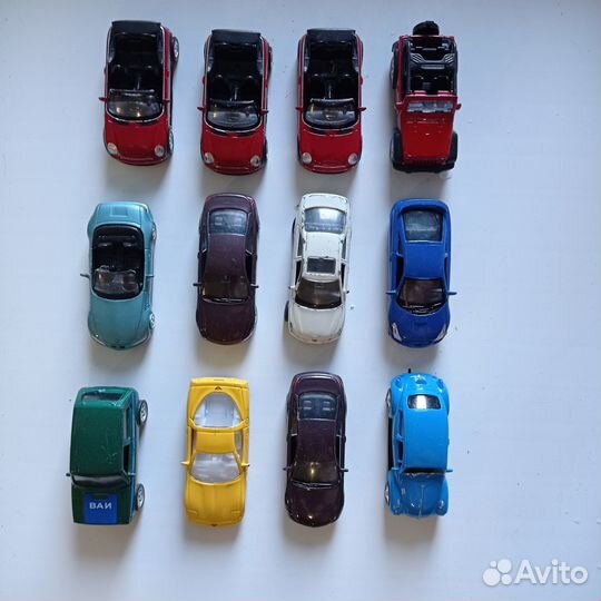 Модели автомобилей Welly 1:64