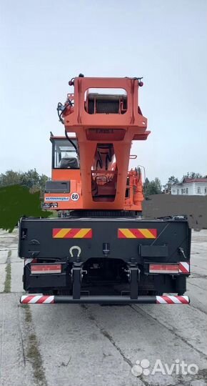 Аренда и услуги автокрана-вездехода, 40 т, 34 м, с гуськом 9 м