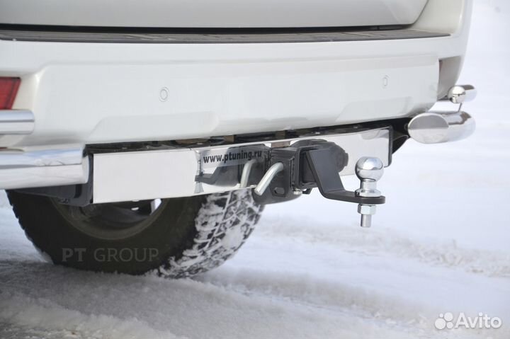 Фаркоп Тойота Ленд Крузер Прадо 150/120, квадрат