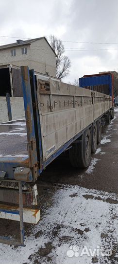 Полуприцеп бортовой Krone SDP27, 2004