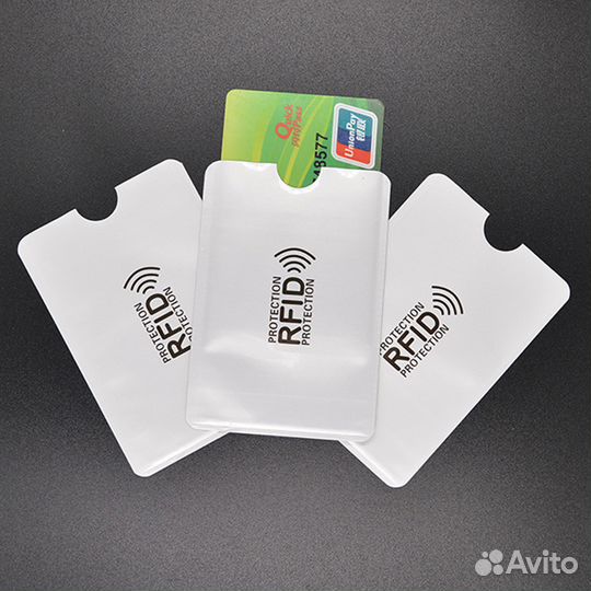 Защитный rifid чехол для банковских карт
