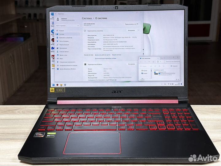 Игровой ноутбук Acer Nitro 5 AN515-43