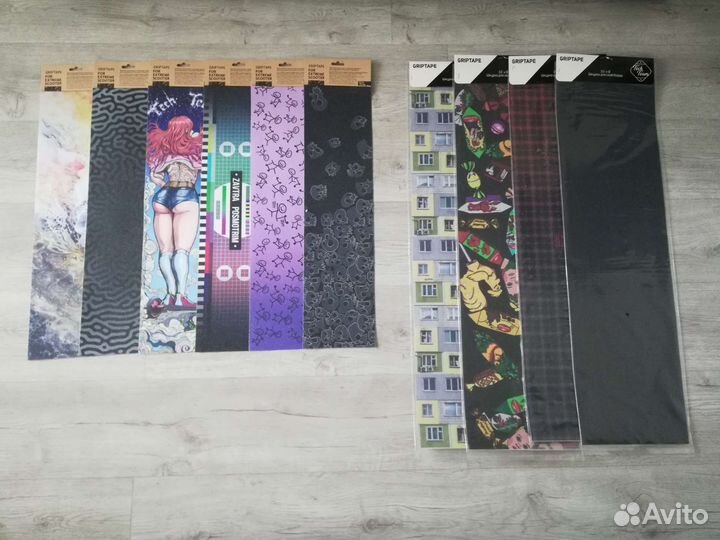 Шкурки для самокатов и скейтов