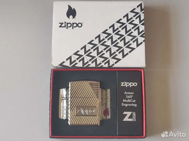 Зажигалка Zippo, Armor 360, Bolts Design 29672