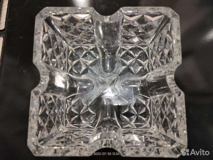 Салатница хрустальная СССР