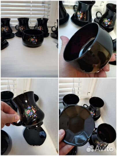 Сервиз чайный времён СССР 9 штук