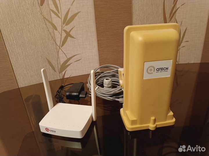 Wi-Fi роутер и антенна qtech QMO-234 2G/3G/4G