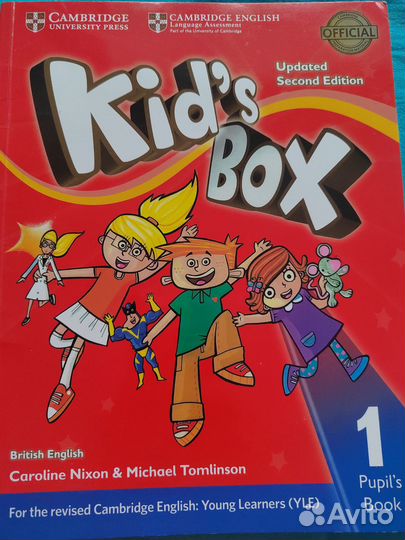 Учебник английского языка kid's box 1 pupils book