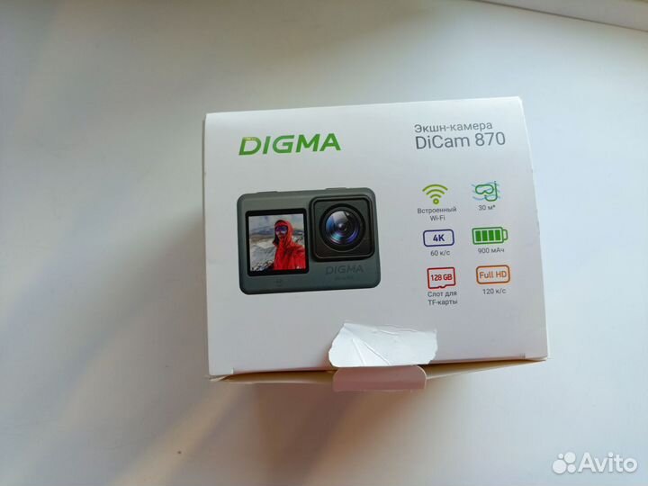 Digma dicam 870 экшен камера