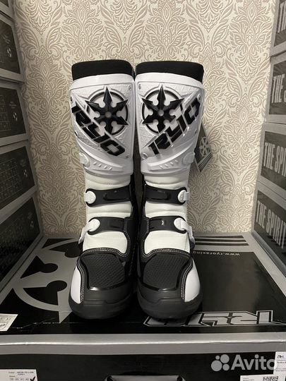 Мотоботы RYO Racing MX6 Enduro, белый / черный