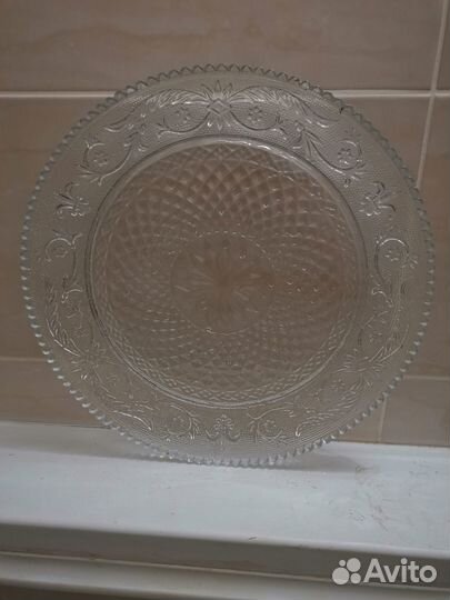 Блюдо большое овальное новое тарелка овальная