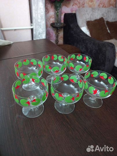 Креманки для мороженого СССР