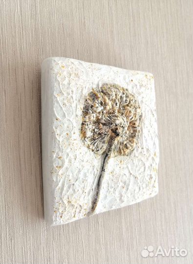 Панно ботанический барельеф