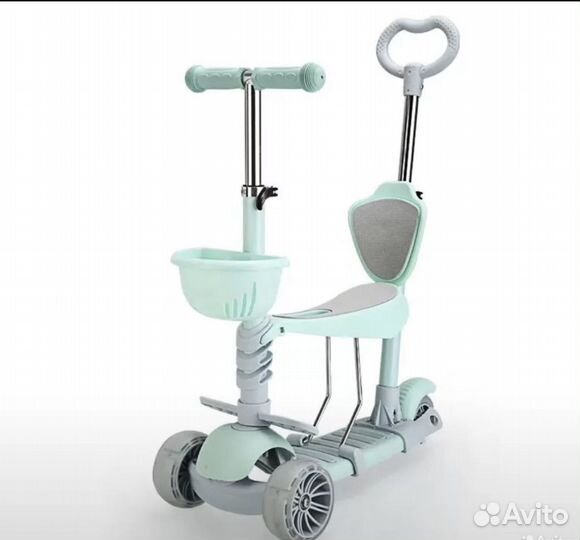 Самокат беговел 3 в 1 новый