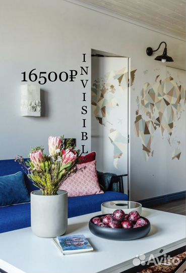 Скрытые двери invisible в наличии