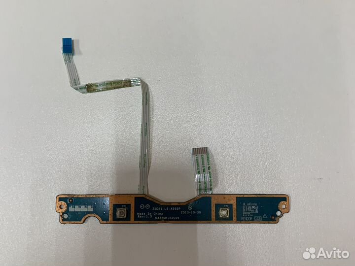 Плата тачпада ноутбука hp 15 g