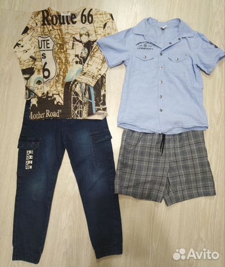 Пакетом вещи 128-134