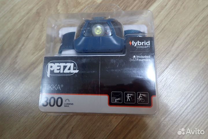 Фонари Petzl Tikkina 250лм, Tikka 300лм, Silva 350
