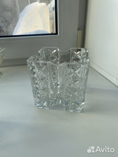 Хрустальная ваза