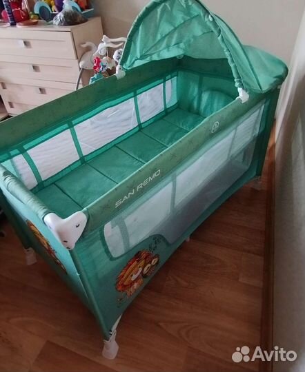 Детская кровать манеж