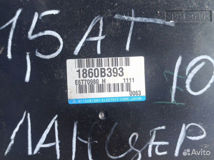 Эбу mitsubishi lancer 10