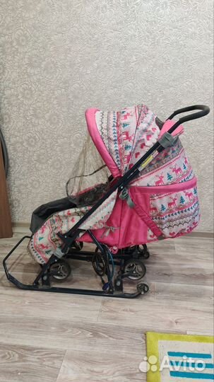 Детские санки коляска бу