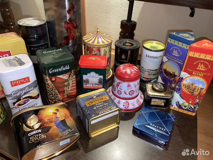 Жестяные банки для сыпучих