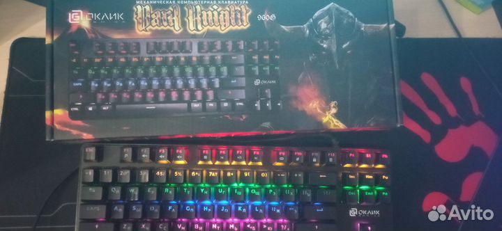 Игровая механическая клавиатура Oklick 960g