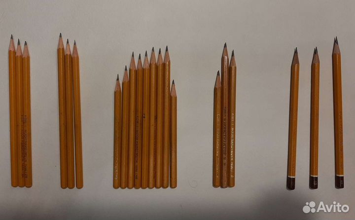 Набор чернографитных карандашей Koh-I-Noor