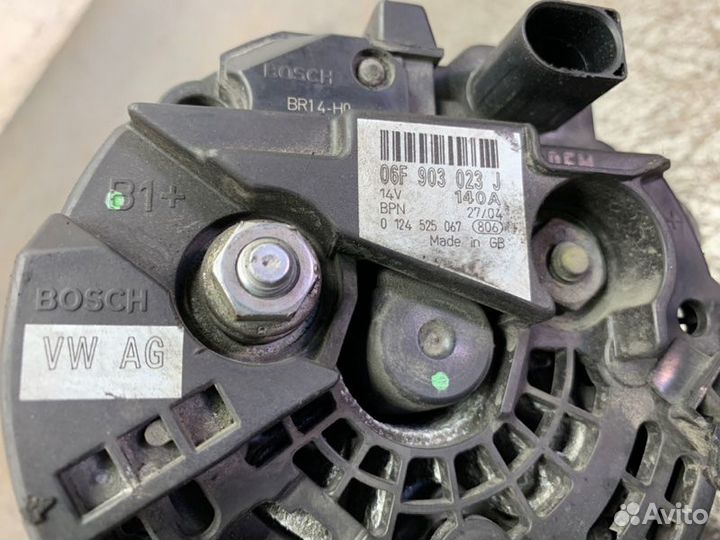 Генератор Audi A4 седан AVF 2004