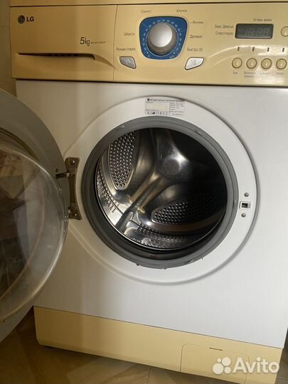 Стиральная машина бу lg 5 кг