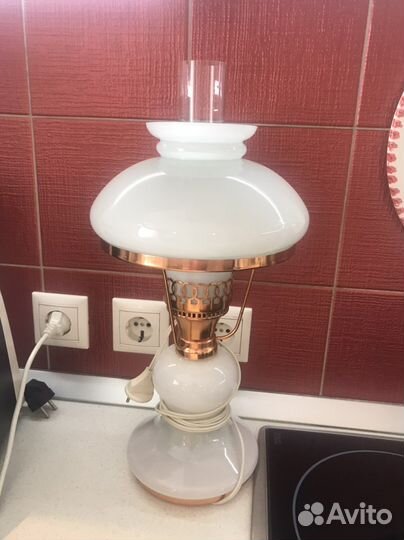 Лампа настольная зик СССР