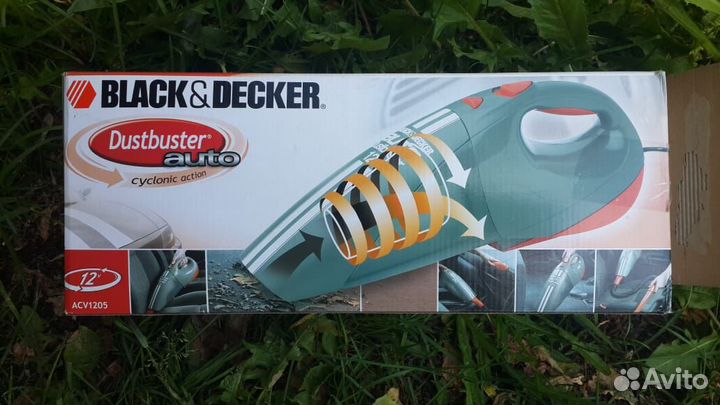 Автомобильный пылесос black decker
