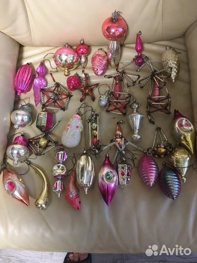 Елочные игрушки СССР